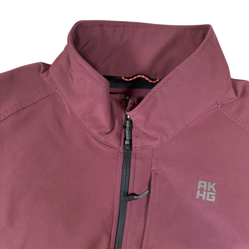 Duluth Alaskan Hardgear AKHG Softshell‎ Free Clime Vest Men L Burgundy